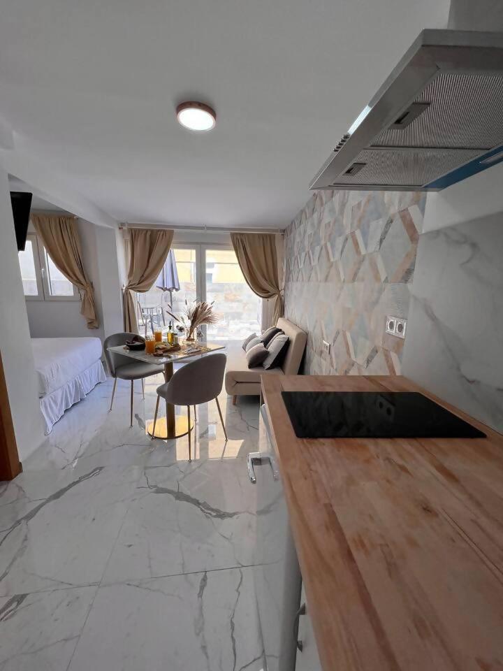 Urban Estudio Elegante Con Terraza Alicante Exterior photo